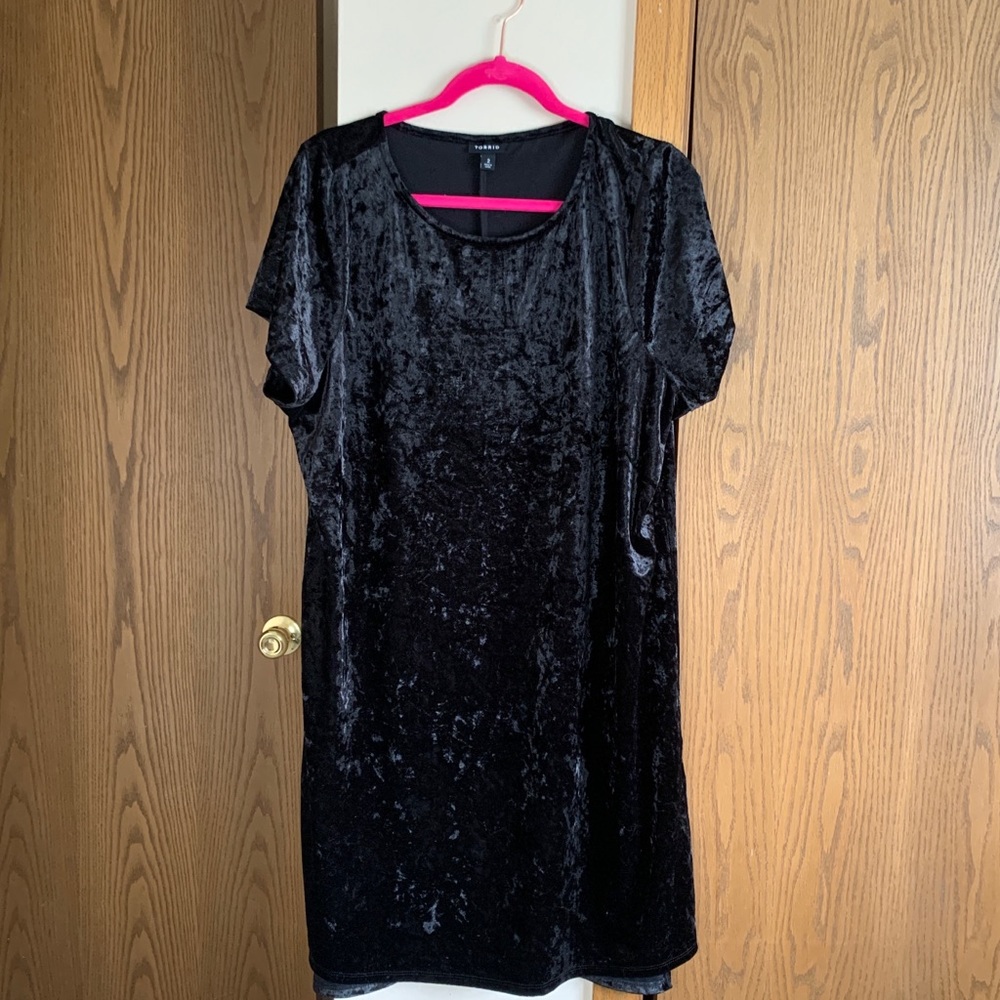 Black Velvet Dress